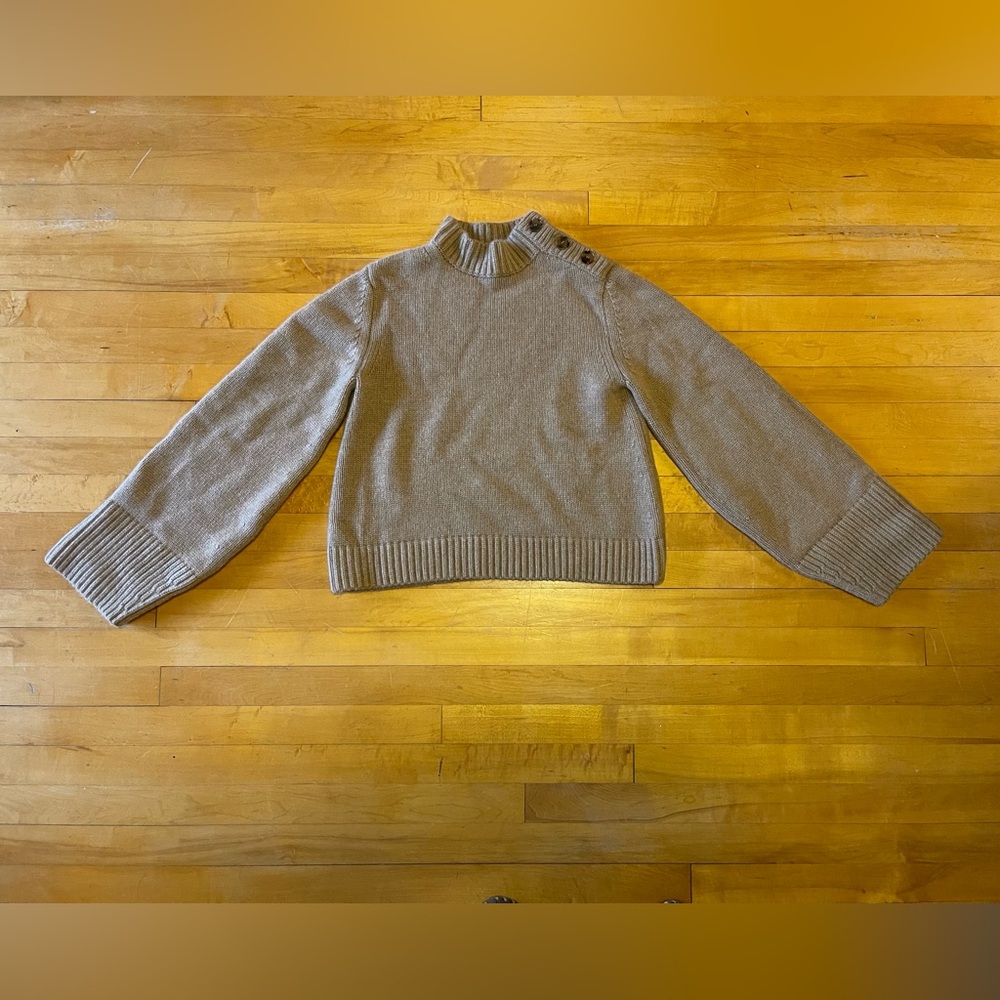 Khaite Cashmere Sweater in Camel